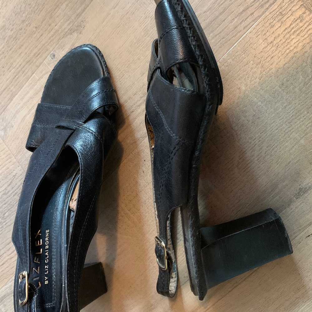 Liz Claiborne black heels